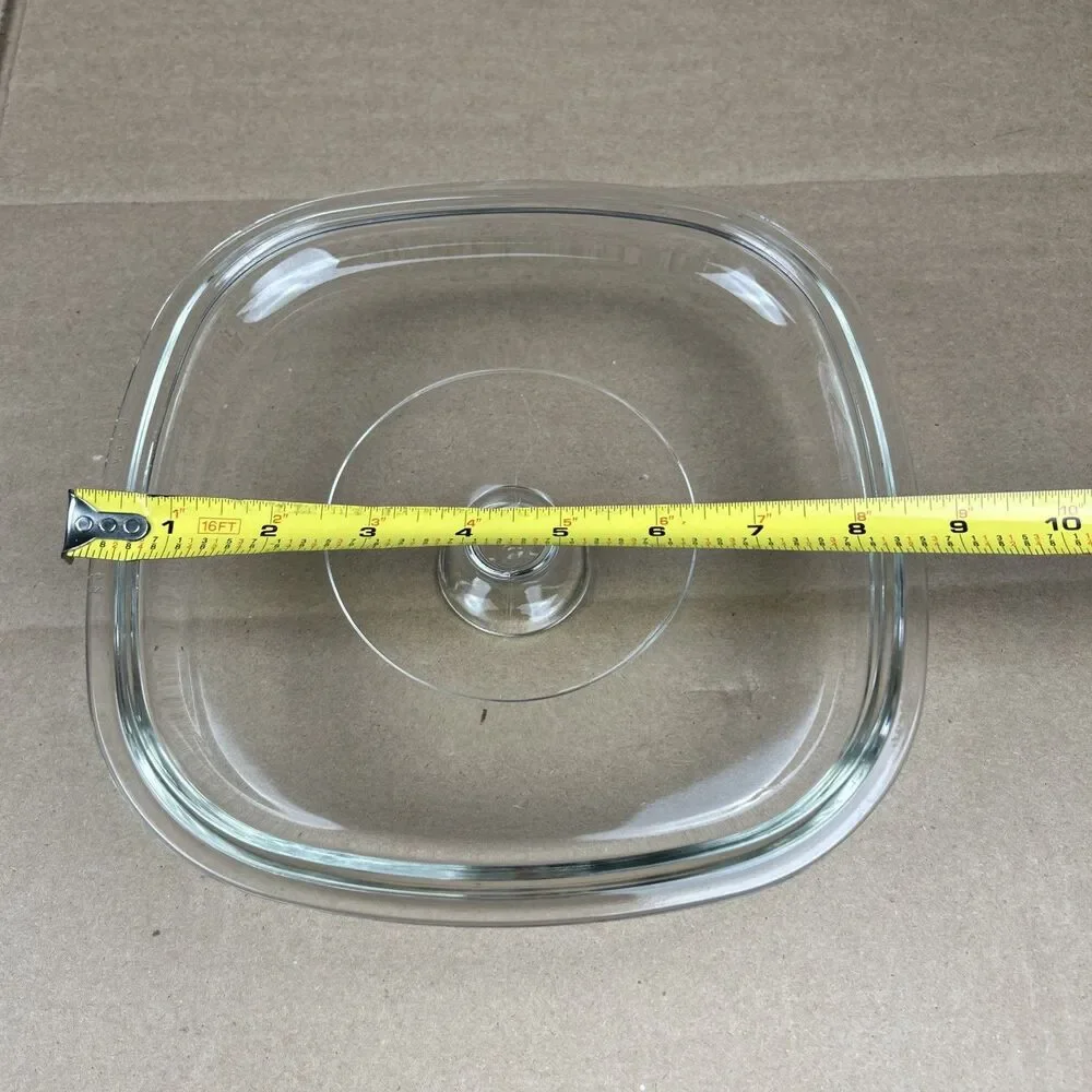 Pyrex Glass Lid A9C fits A-2-B & A-3-B, A-8-B & 9